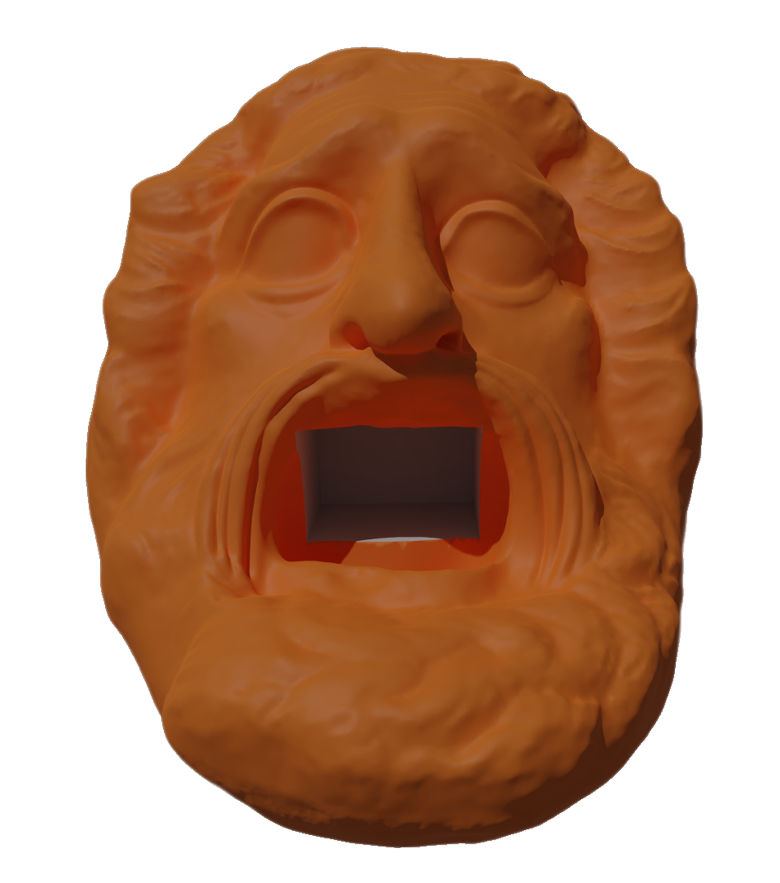 Static front view of Lavra Dicentis sponge holder head